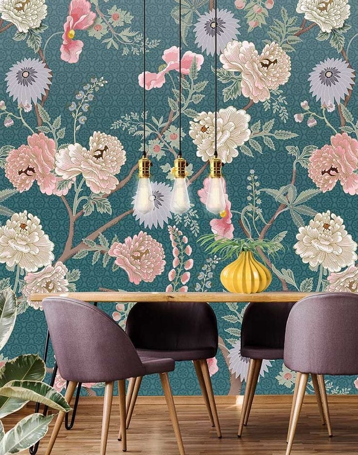 Floral Wallpaper Dealer Mumbai Wall Covering Supplier