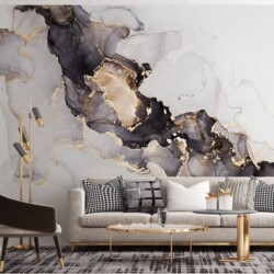Abstract Wallpaper Design Service Mumbai by Mural Art