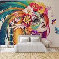 Beauty and Spa Wellness Wallpaper Service Mumbai by Mural Art