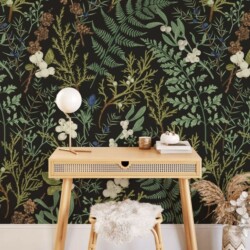 Botanical Wallpaper Design Wallpaper Service Mumbai by Mural Art