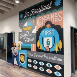 Corporate Office Wallpaper Design Service Mumbai By Mural Art