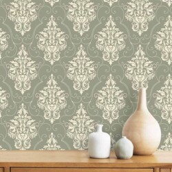 Damask Wallpaper Design Service Mumbai by Mural