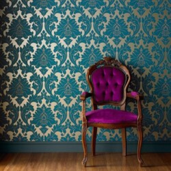 Damask Wallpaper Design Service Mumbai by Mural