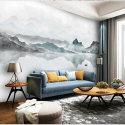 Landscape Wallpaper Design Wallpaper Service Mumbai by Mural Art
