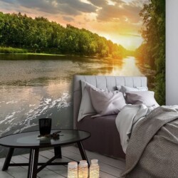 Landscape Wallpaper Design Wallpaper Service Mumbai by Mural Art