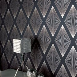 Metallic Wallpaper Design Wallpaper Service Mumbai by Mural Art
