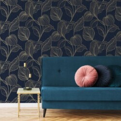 Metallic Wallpaper Design Wallpaper Service Mumbai by Mural Art