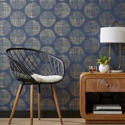 Metallic Wallpaper Design Wallpaper Service Mumbai by Mural Art