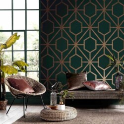 Metallic Wallpaper Design Wallpaper Service Mumbai by Mural Art