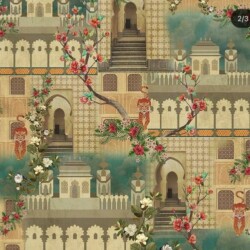 Indian Mughal Theme Wallpapers Dealer Mumbai Indian Mughal Theme Wallpapers Dealer Mumbai