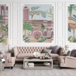 Indian Mughal Theme Wallpapers Dealer Mumbai Indian Mughal Theme Wallpapers Dealer Mumbai