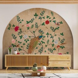 Indian Traditional Wallpaper Design by Mural Art Indian Traditional Wallpaper Design by Mural Art