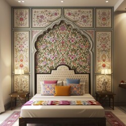 Indian Traditional Wallpaper Design by Mural Art Indian Traditional Wallpaper Design by Mural Art
